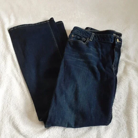 MICHAEL Michael Kors Jeans Michael Michael Kors Womens Size 6s Petite Dark Wash High Rise Bootcut Jeans Poshmark